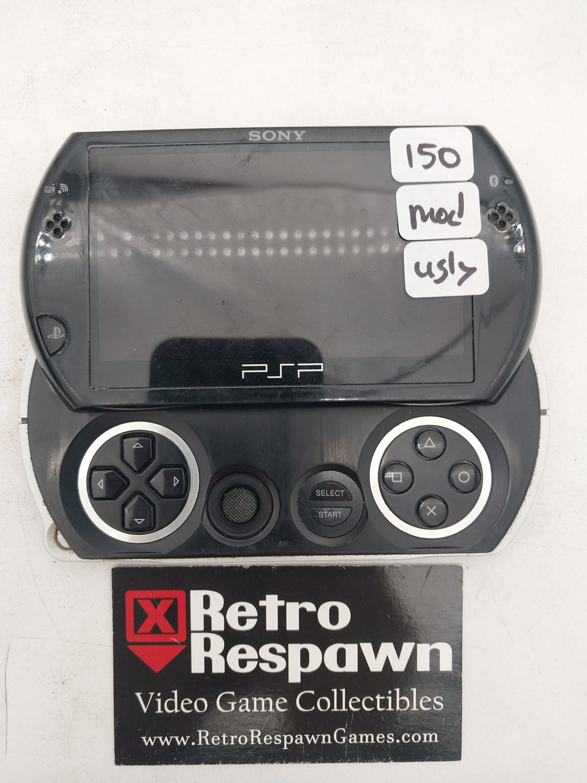 Modded PSP Go Piano Black - PSP (Console + Charger)