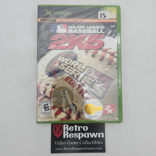 Major League Baseball 2K5 World Series Edition - Xbox (Sealed)