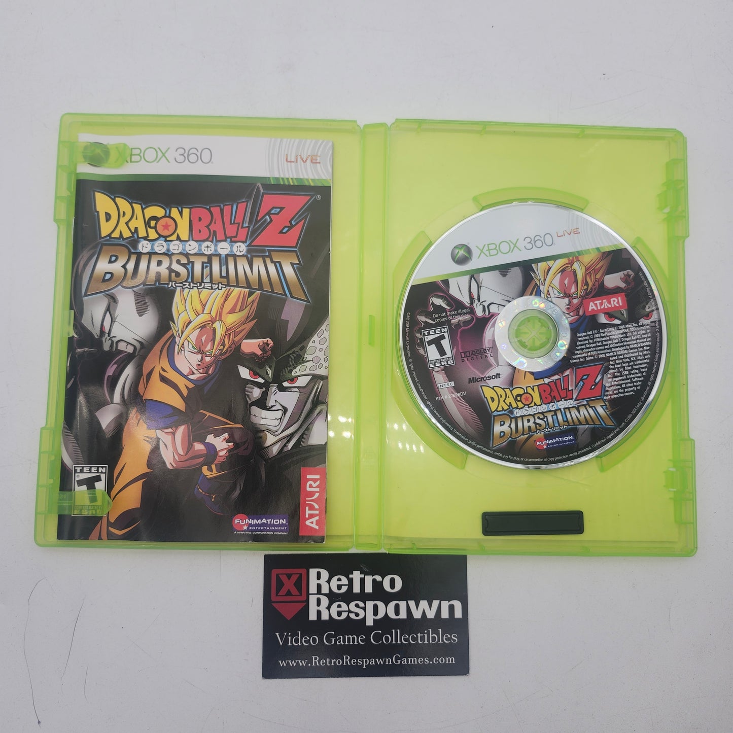 Dragon Ball Z Burst Limit - Xbox 360 (Complete)