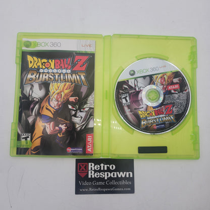 Dragon Ball Z Burst Limit - Xbox 360 (Complete)