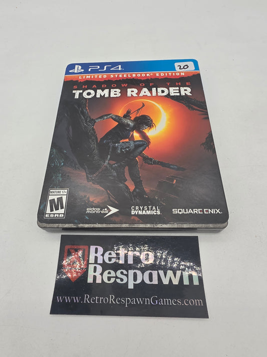 Shadow of the Tomb Raider [Limited Steelbook Edition] - Playstation 4 (Complete)