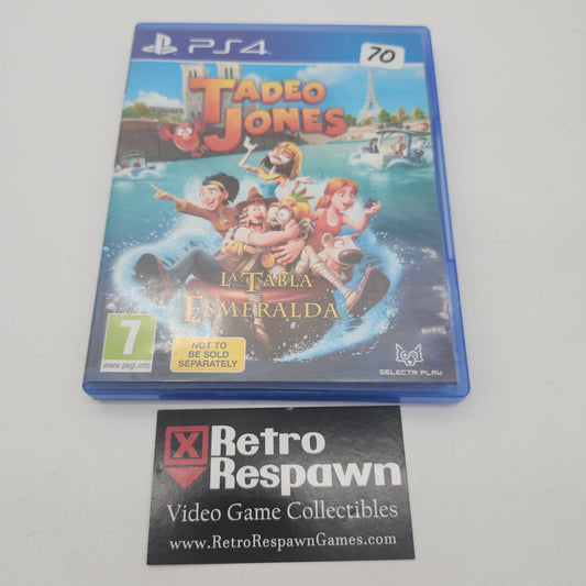 Tadeo Jones La Tabla Esmeralda PAL - Playstation 4 (Complete)