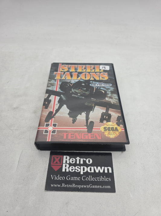 Steel Talons - Sega Genesis (Complete)