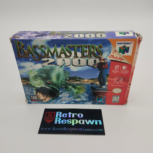 Bass Masters 2000 - Nintendo 64 (Complete)