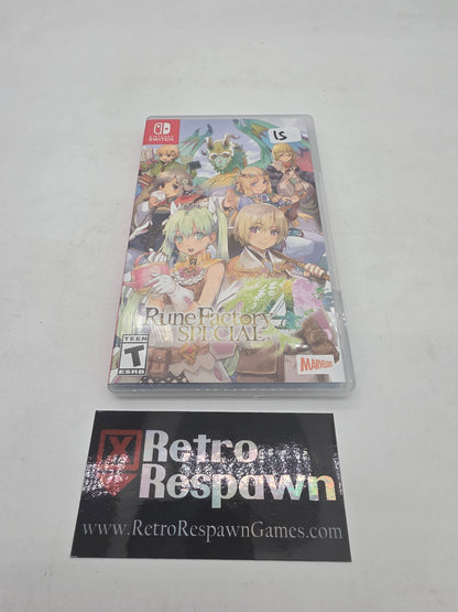 Rune Factory 4 Special - Nintendo Switch (Complete)