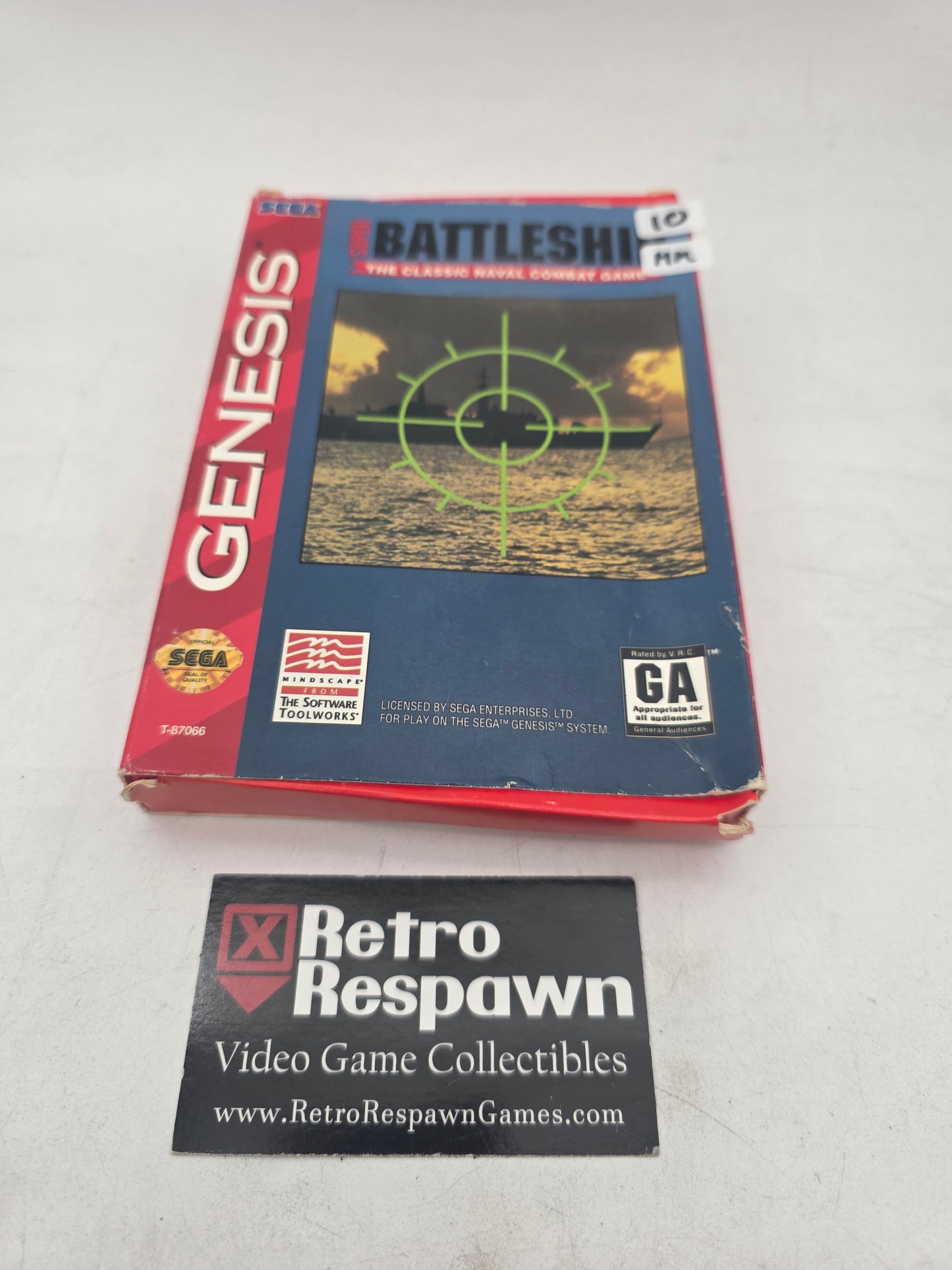 Super Battleship - Sega Genesis (No Manual)