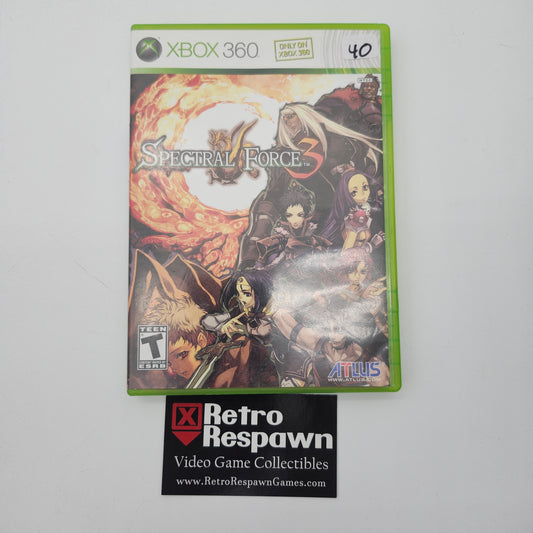 Spectral Force 3 - Xbox 360 (Complete)