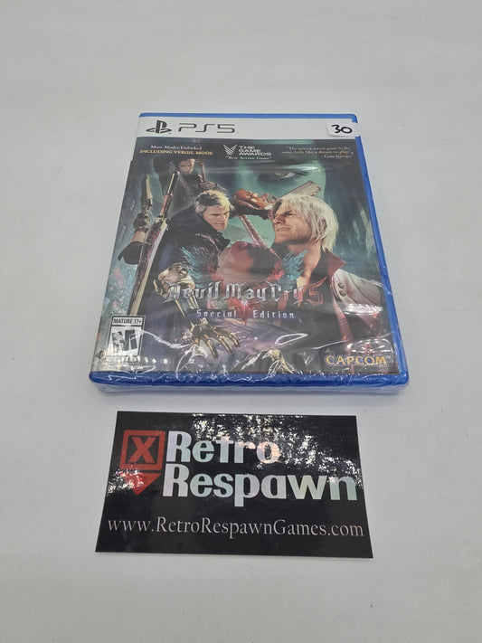 Devil May Cry 5: Special Edition - Playstation 5 (Sealed)