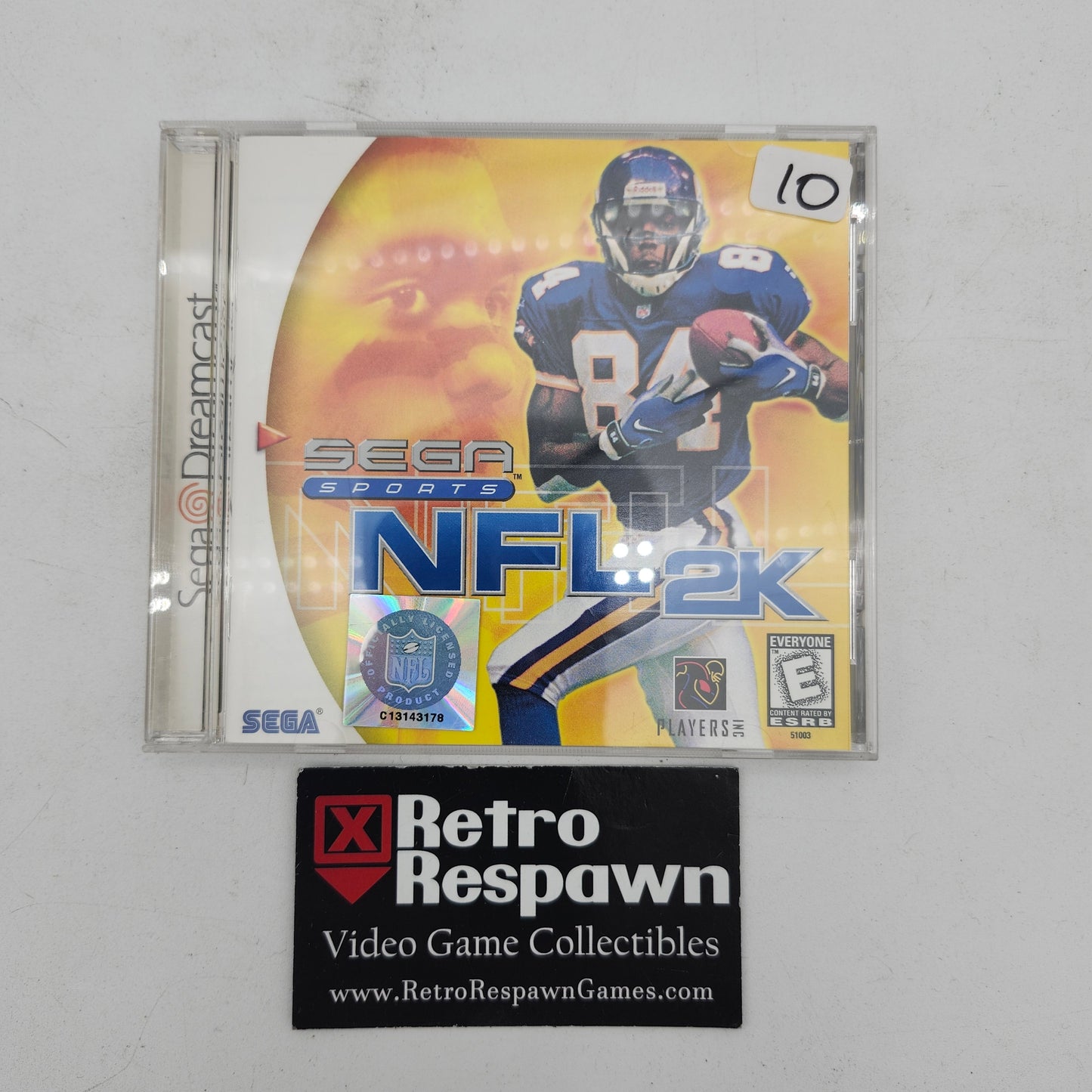 NFL 2K - Sega Dreamcast (Complete)