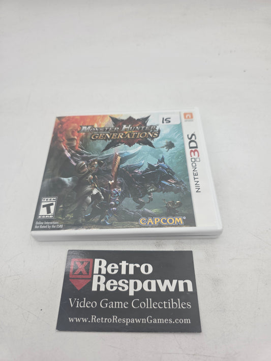 Monster Hunter Generations - Nintendo 3DS (Complete)