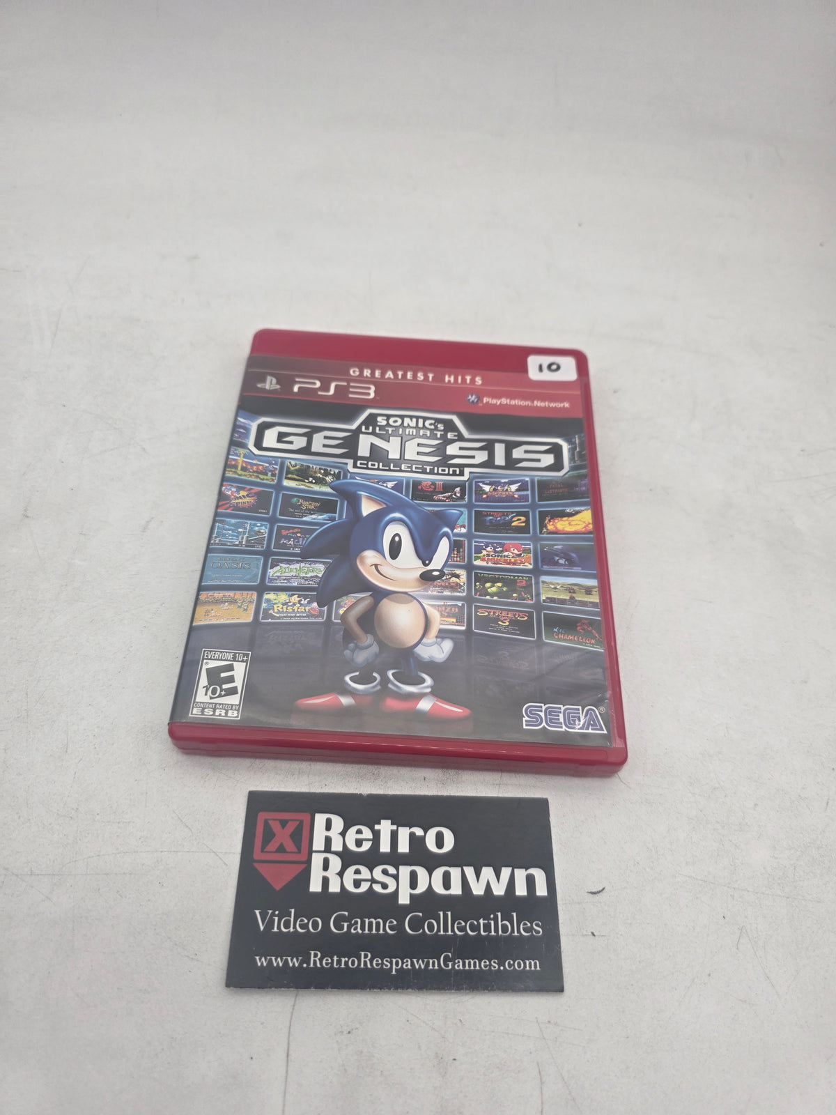 Sonic's Ultimate Genesis Collection [Greatest Hits] - Playstation 3 (Complete)