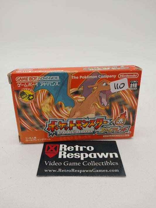 Pokemon FireRed - JP GameBoy Advance (Complete)