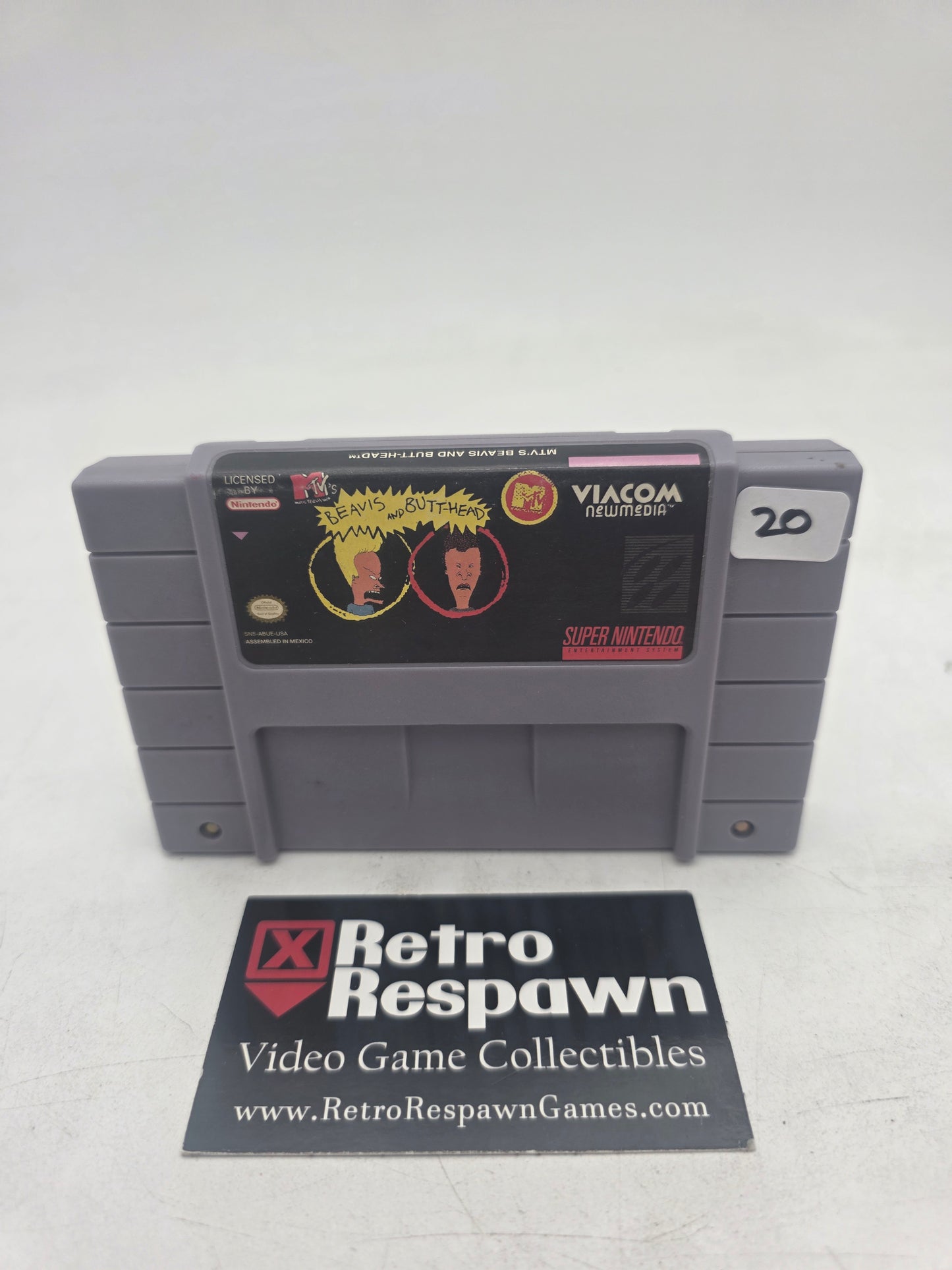 Beavis and Butthead - Super Nintendo (Game Only)