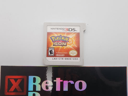 Pokemon Sun - Nintendo 3DS (Game Only)