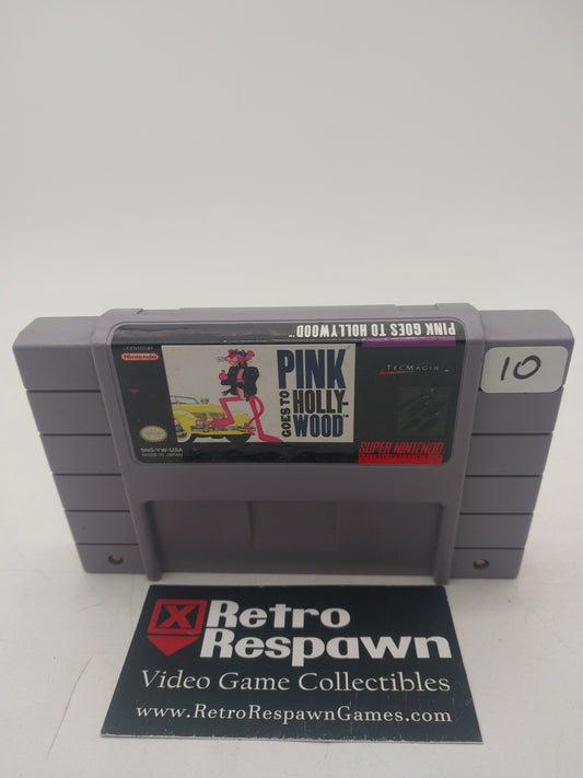 Pink Goes to Hollywood - Super Nintendo (Game Only)