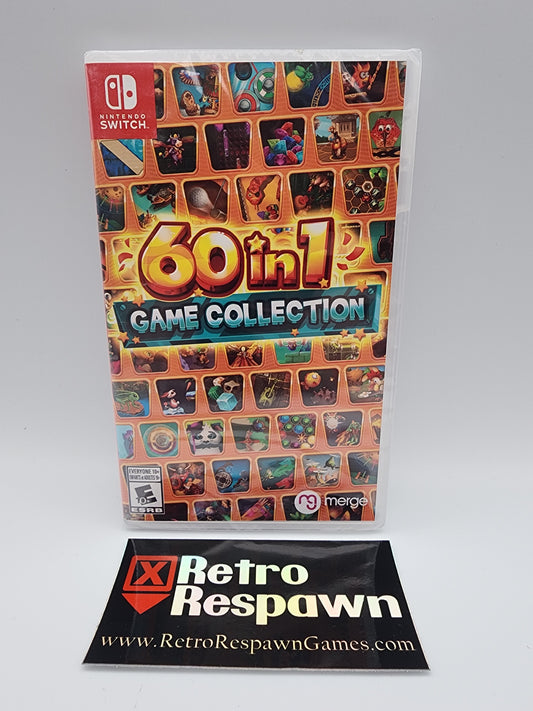 60 in 1 Game Collection - Nintendo Switch (Sealed)