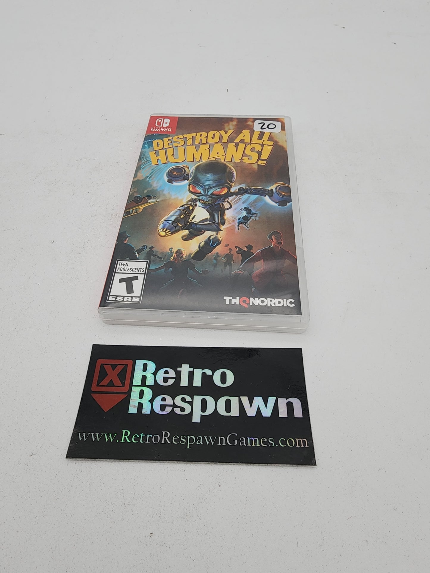 Destroy All Humans - Nintendo Switch (Complete)