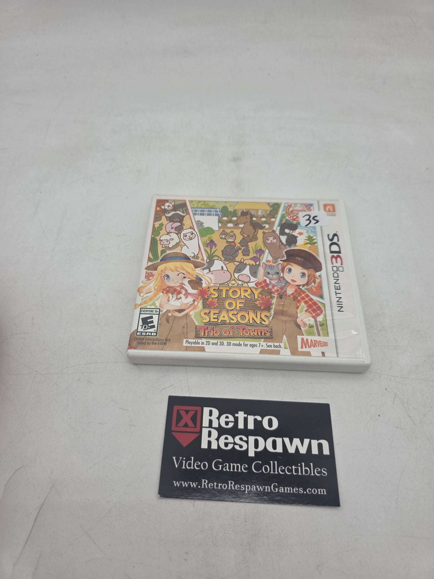 Story of Seasons: Trio of Towns - Nintendo 3DS (Complete)