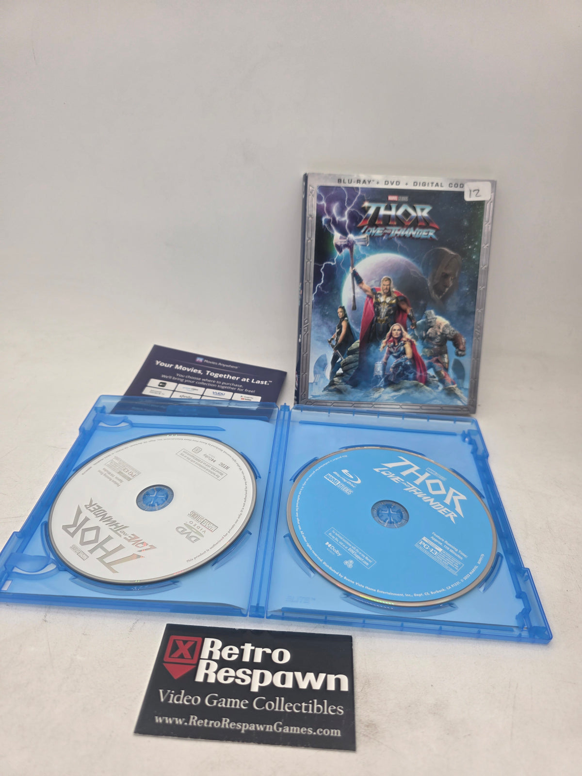 Thor Love and Thunder [Blu-Ray + DVD] - TV Show/Movie (Complete)