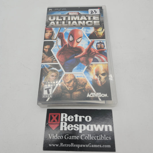 Marvel Ultimate Alliance - PSP (Complete)