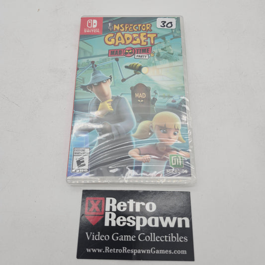 Inspector Gadget: Mad Time Party - Nintendo Switch (Sealed)