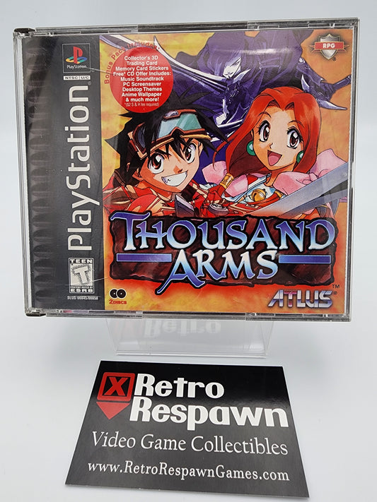 Thousand Arms - Playstation (100% Complete)