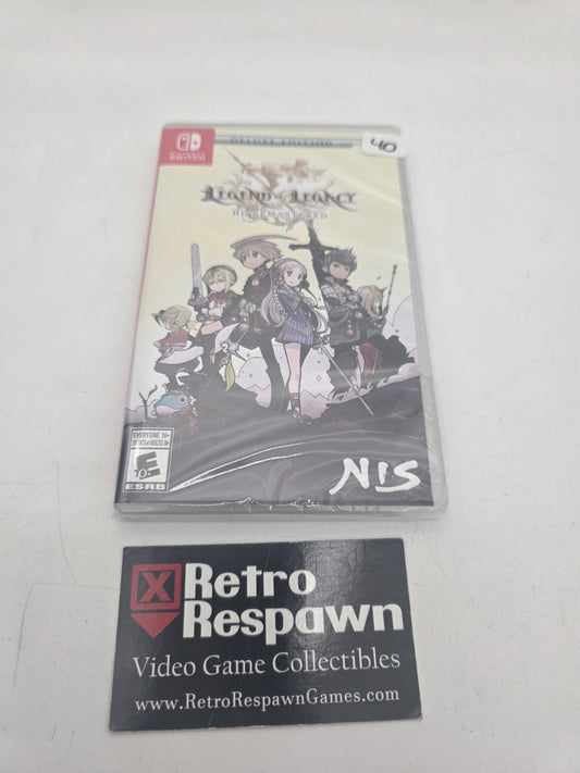 Legend of Legacy HD Remastered [Deluxe Edition] - Nintendo Switch (Sealed)