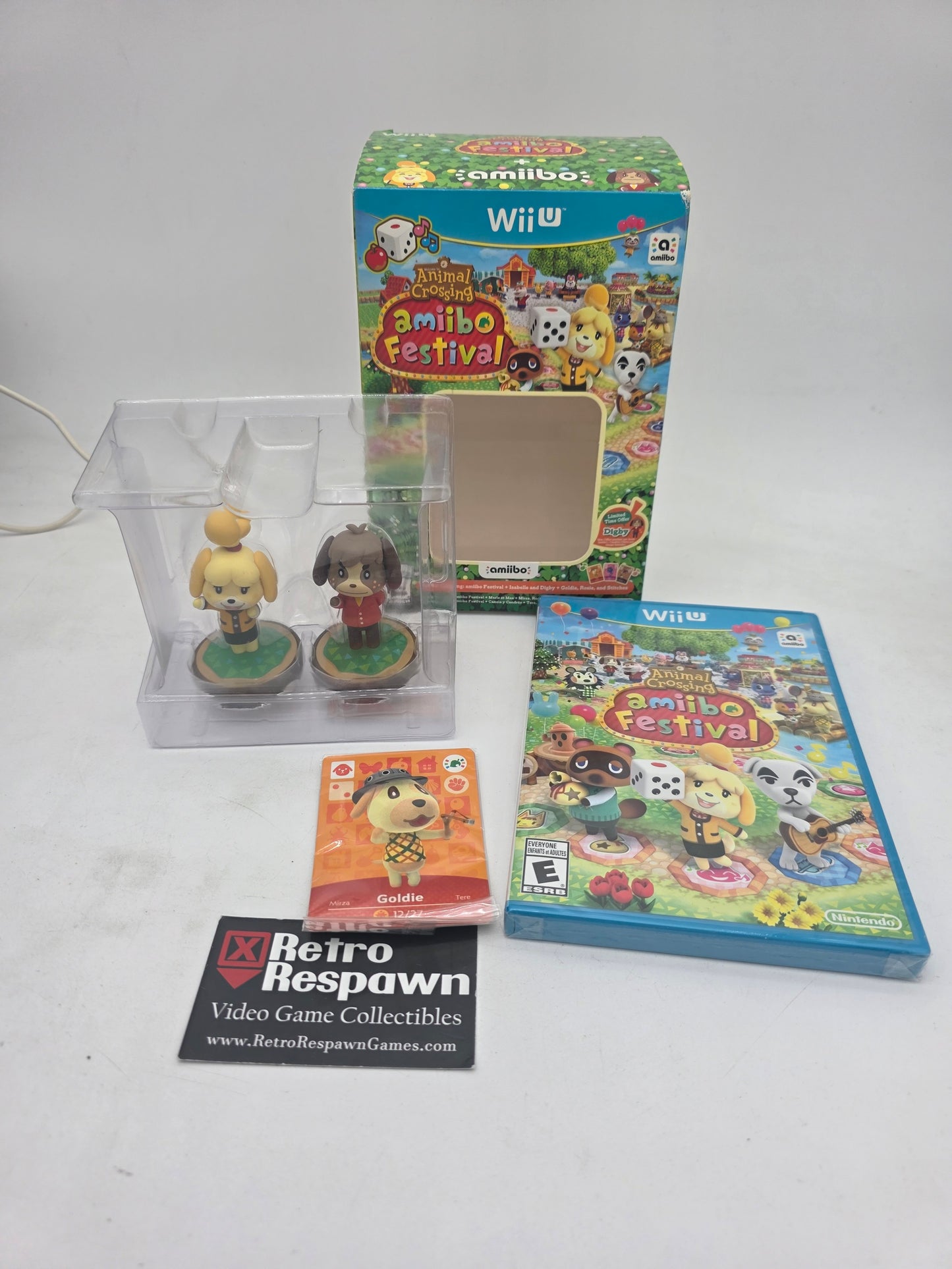 Animal Crossing Amiibo Festival [amiibo Bundle] - Wii U (Complete)