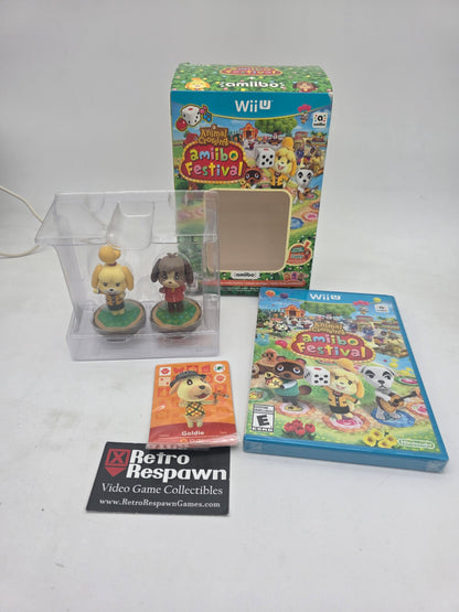 Animal Crossing Amiibo Festival [amiibo Bundle] - Wii U (Complete)