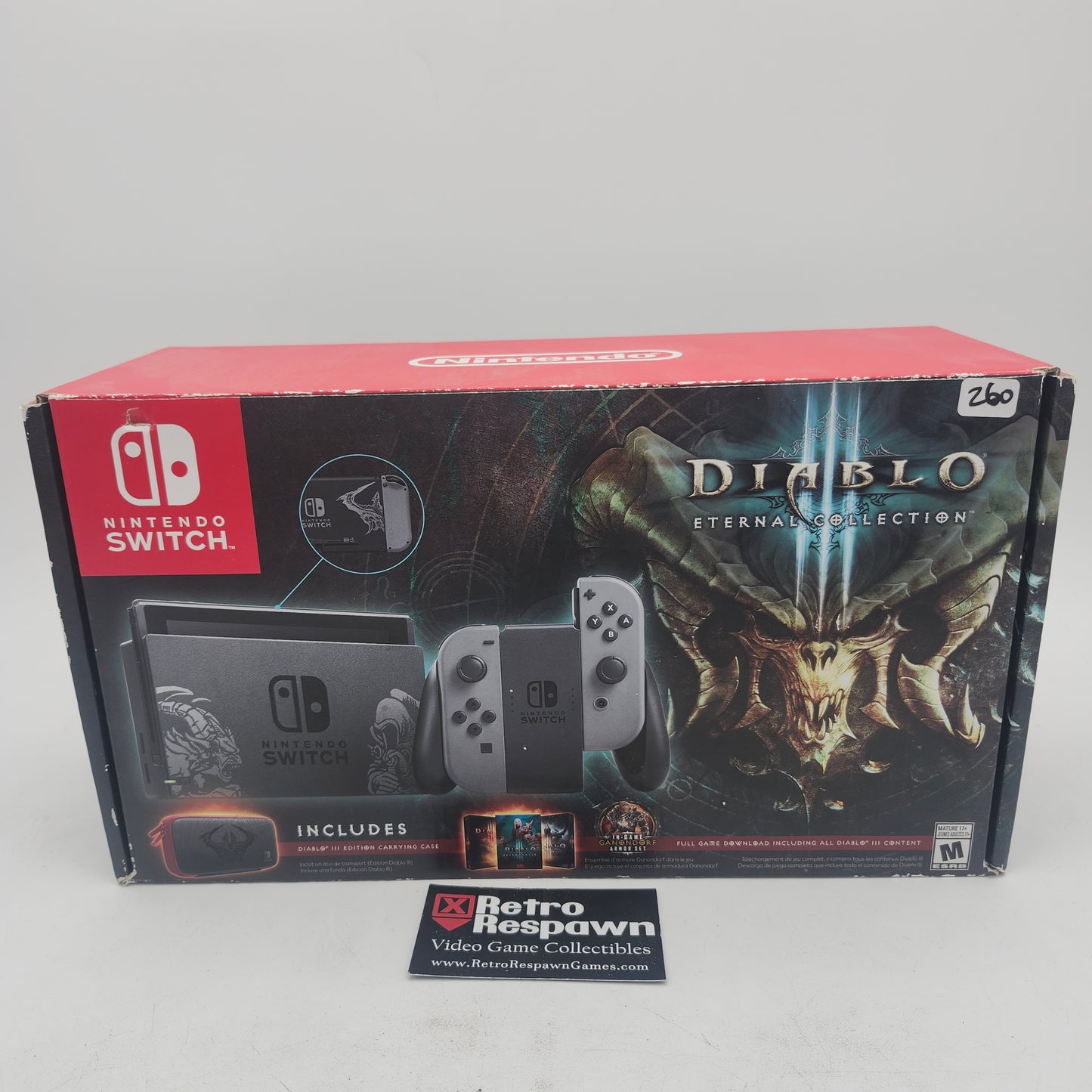 Nintendo Switch Diablo III Limited Edition - Nintendo Switch (Missing Game)