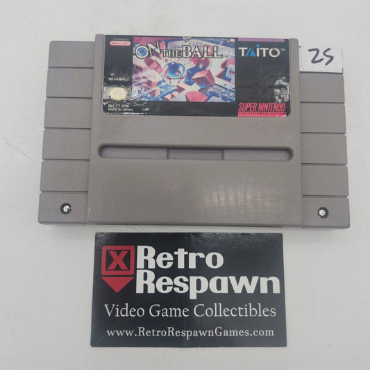 On the Ball - Super Nintendo (Game Only)