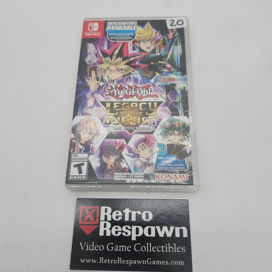 Yu-Gi-Oh Legacy of the Duelist: Link Evolution - Nintendo Switch (Complete)