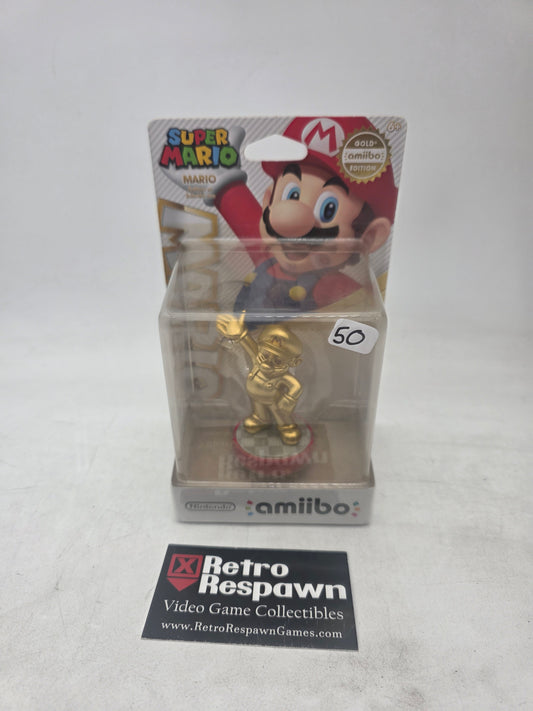 Gold Mario - Amiibo (Sealed)