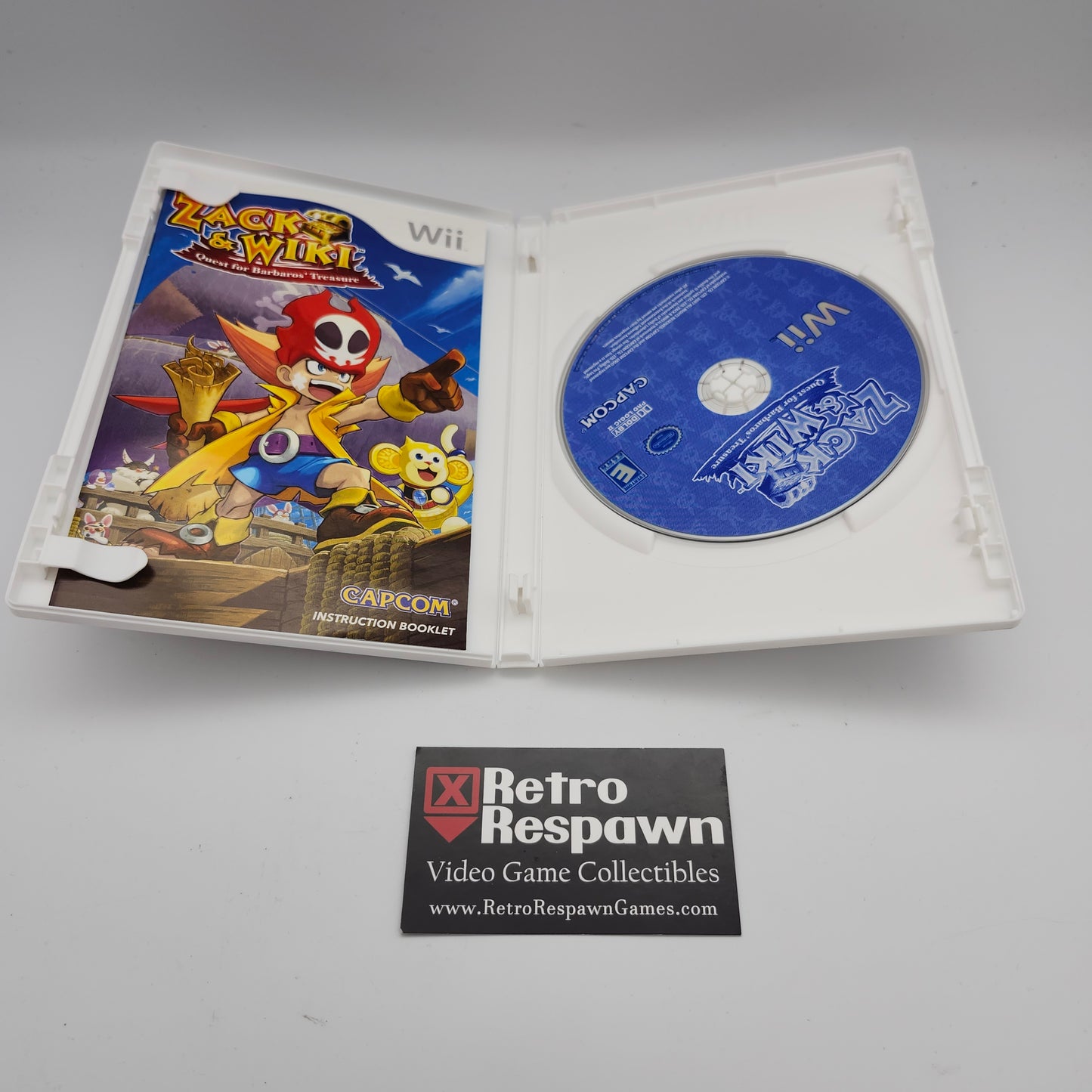 Zack and Wiki Quest for Barbaros Treasure - Wii (Complete)