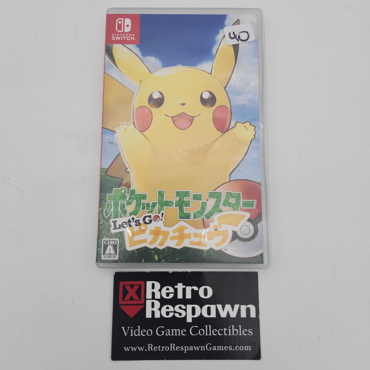 Pokemon Let's Go Pikachu - JP Nintendo Switch (Complete)
