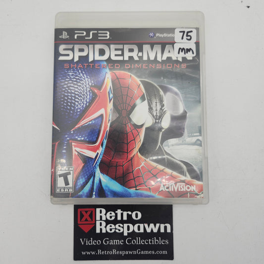 Spiderman: Shattered Dimensions - Playstation 3 (Missing Manual)