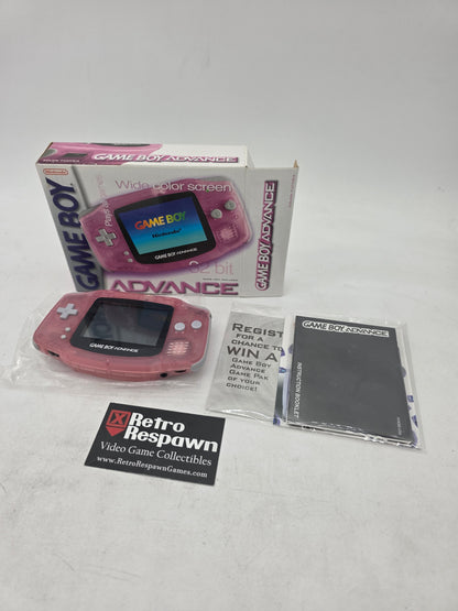 Fuschia Pink Gameboy Advance System - Gameboy Advance (Complete)