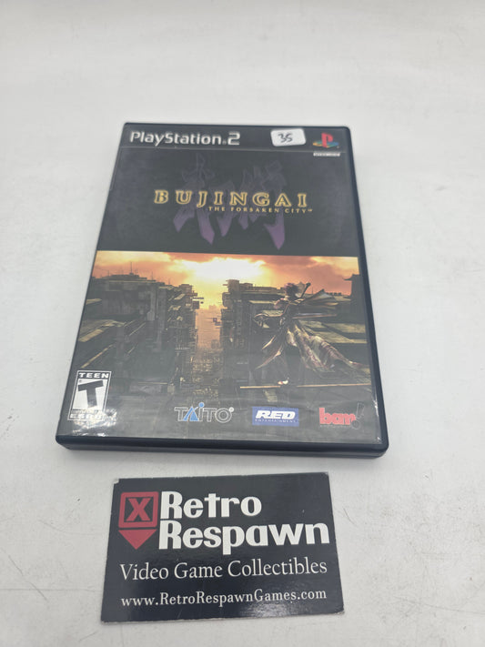 Bujingai The Forsaken City - Playstation 2 (Complete)