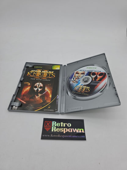 Star Wars Knights of the Old Republic II [Platinum Hits] - Xbox (Complete)