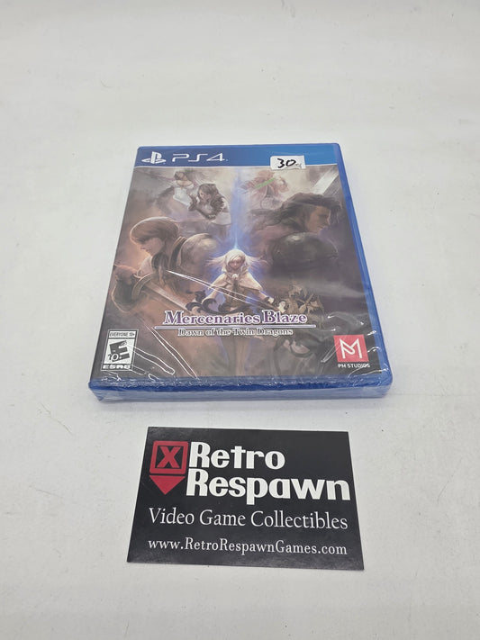 Mercenaries Blaze: Dawn of the Twin Dragons - Playstation 4 (Sealed)