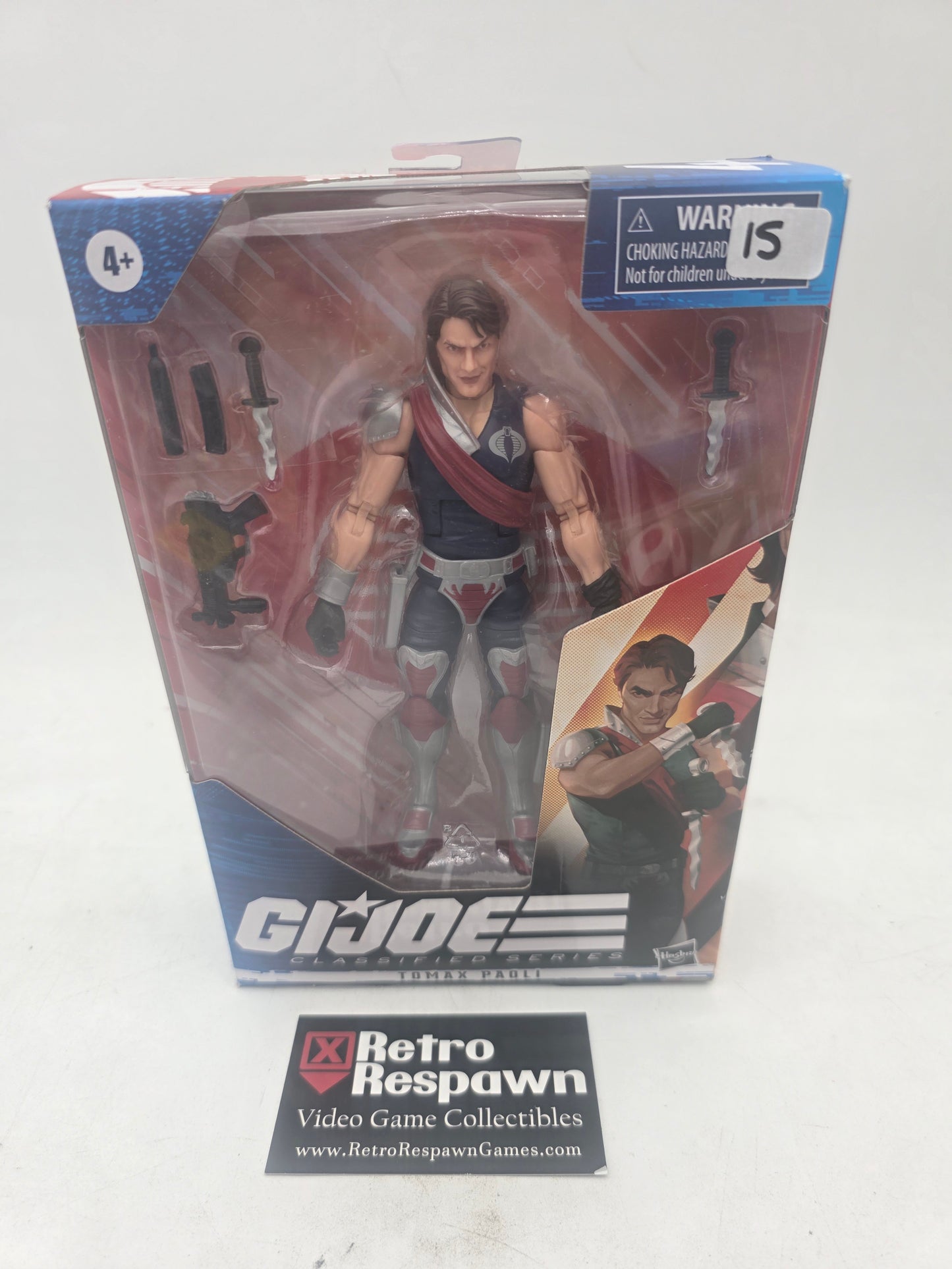 GI-Joe Classified Series Tomax Paoli - Figure/Statue (Sealed)
