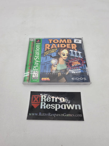 Tomb Raider III [Greatest Hits] - Playstation (Complete)