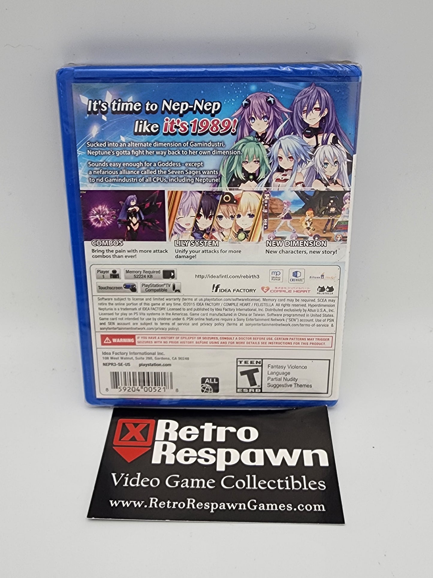 Hyperdimension Neptunia Re;Birth 3: V Generation - Playstation Vita (PSVita) (New)