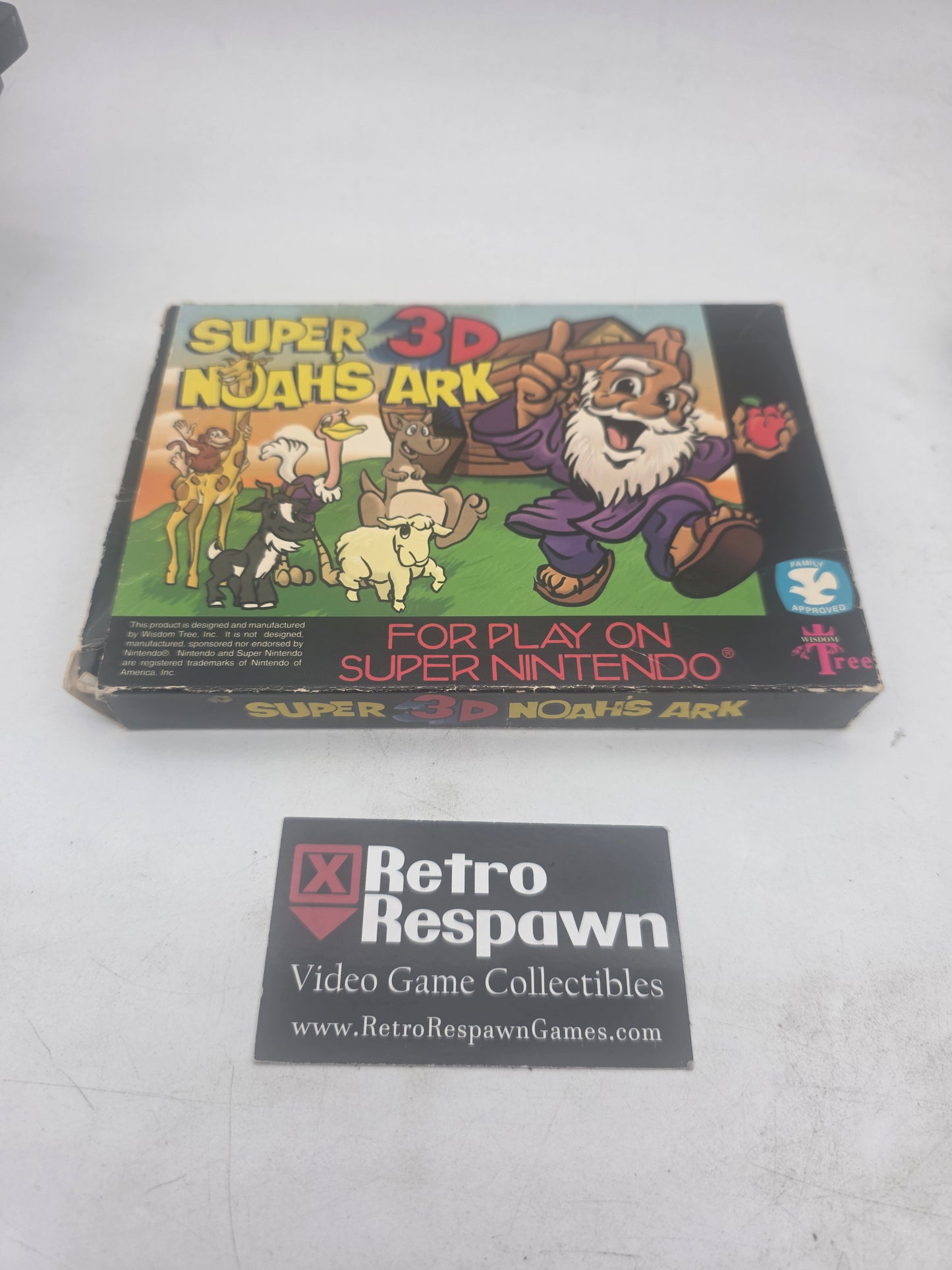 Super 3D Noah's Ark - Super Nintendo (Complete)