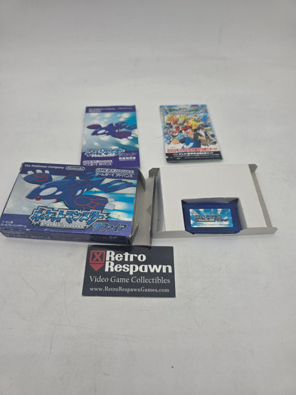 Pokemon Sapphire Version - JP Gameboy Advance (Complete)
