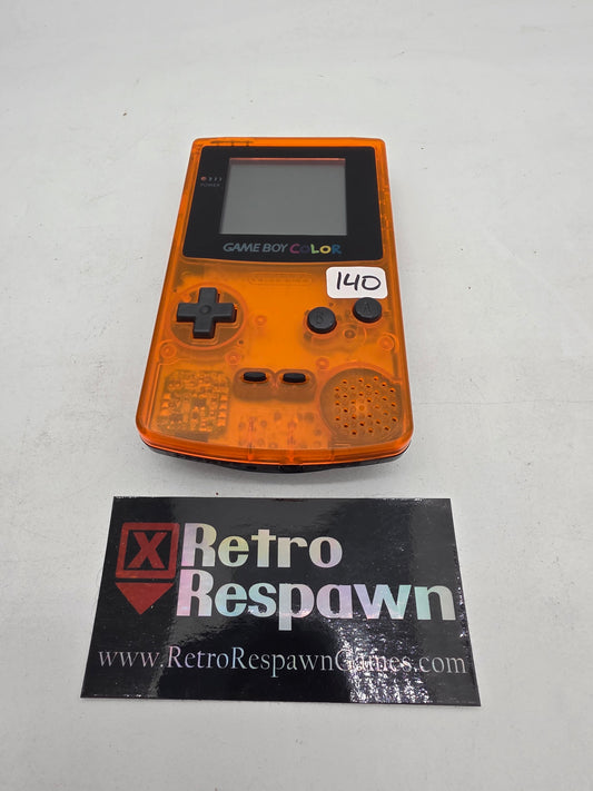 Game Boy Color [Daiei Hawk Orange] - JP GameBoy Color (Console)