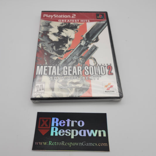 Metal Gear Solid 2 (New)[Greatest Hits] - Playstation 2