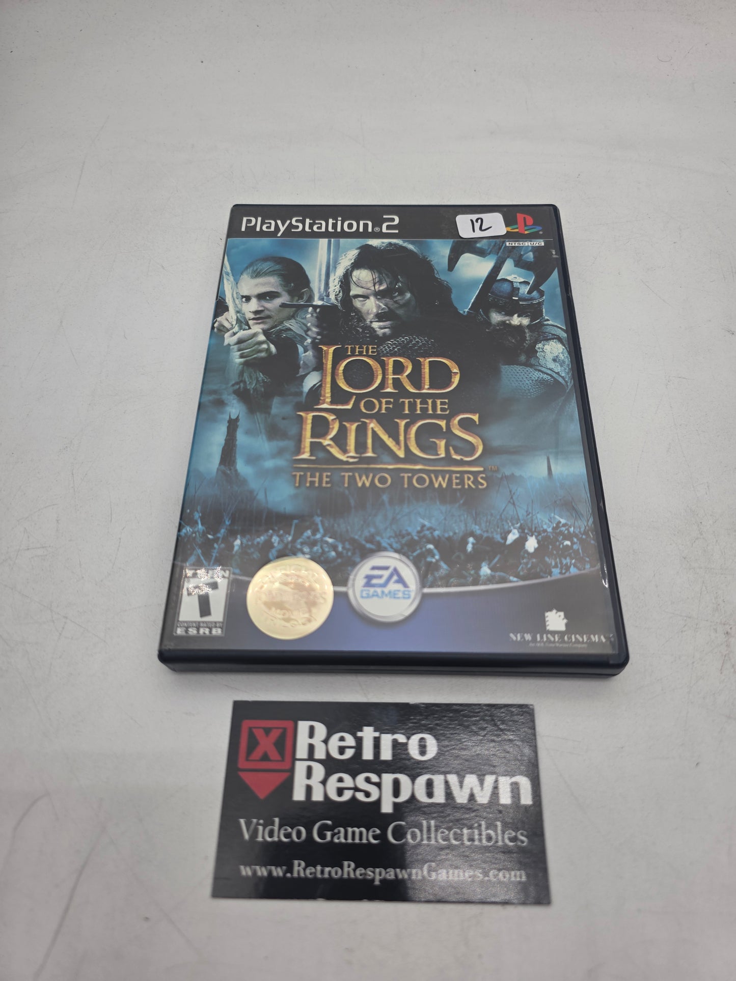Lord of the Rings Two Towers - Playstation 2 (Complete)