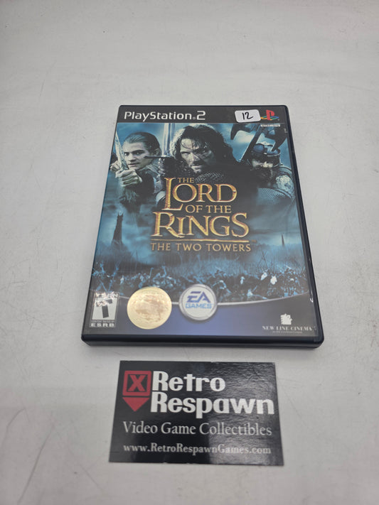 Lord of the Rings Two Towers - Playstation 2 (Complete)