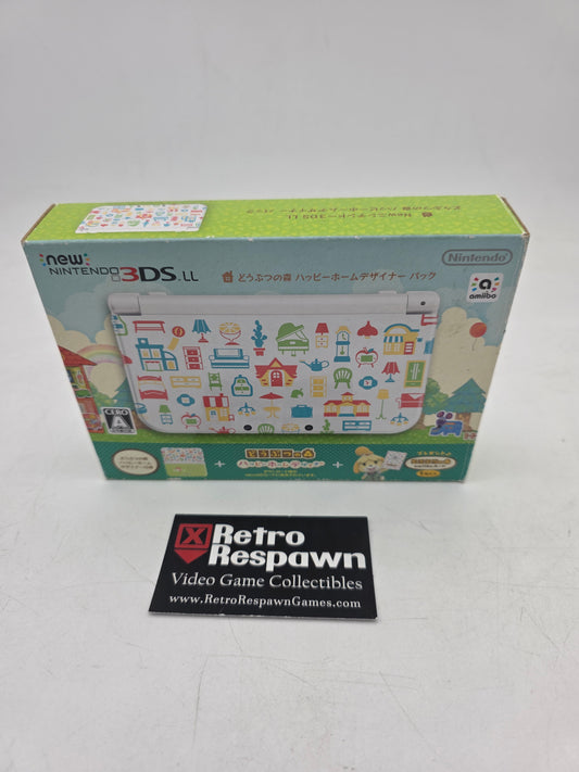 Modded New Nintendo 3DS LL Happy Home Designer - JP Nintendo 3DS (Complete)